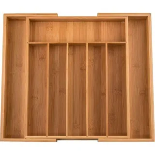 Zassenhaus Besteckeinsatz Ausziehb. Bambus 34,5-47,5x40,5x