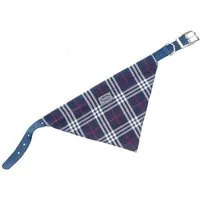 Nobby Tier-Halstuch Halsband mit Tuch blau