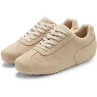 Vivance by Lascana Schnürhalbschuh, Freizeitschuh, Sneaker aus Leder ultraleicht