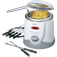 CLATRONIC Fritteuse FFR 2916, Cool Touch-Gehäuse, 1 Liter, abnehmbarem Griff
