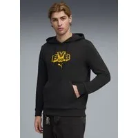 PUMA Kapuzensweatshirt BVB FTBLCULTURE HOODIE sportlicher Stil, Regular Fit