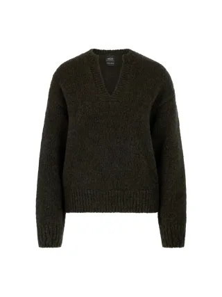 Marc Cain Collections - Grobstrickpullover Knitted in Germany forest night new - Gr. - 36