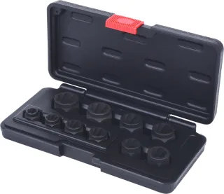 KS Tools Spiral-Profil-Steckmuttern-Satz, 10-tlg, M8-M19 - 913.3880