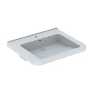 Geberit Renova Comfort Waschtisch 128665000 65 x 55 cm, weiss, unterfahrbar