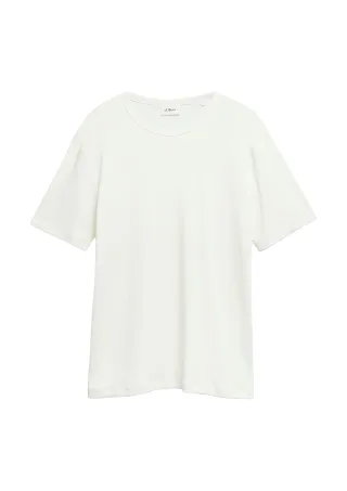 s.Oliver - T-Shirt creme - Gr. - L