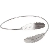 Guru-Shop Armreif Silber Swirl, Arm Manschette, Oberarmband..