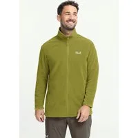 Jack Wolfskin Fleecejacke TAUNUS 100 FZ M mit Reißverschluss, winddicht, windabweisend, atmungsaktiv, wärmend
