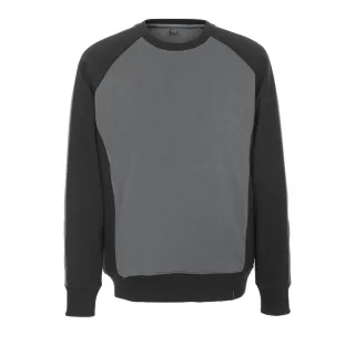 MASCOT Witten Sweatshirt UNIQUE Anthrazit / Schwarz XL - 50570-962-88809-XL