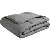 OTTO home Microfaserbettdecke Clarra, Bettdecke 135x200 cm, 155x220 cm, 200x200 cm, Füllung: Polyester, Bezug: Polyester, Bettdecken in grün & grau, Sommer, Winter, 4 Jahreszeiten, Decke
