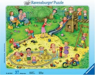 Ravensburger 06748 - Lass uns spielen 37 Teile Rahmenpuzzle