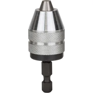 Bosch Schnellspannbohrfutter bis 10 mm, 1 bis 6 mm, 1/4 Zoll - Außensechskantschaft - 2608572072