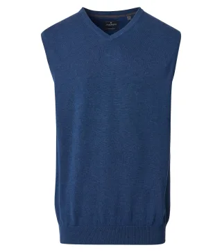 CASAMODA - Pullunder blau - Gr. - 3XL