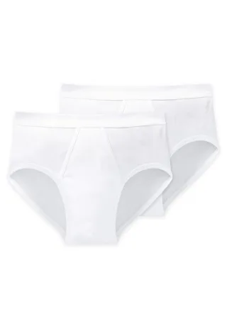 SCHIESSER - 2PACK Sportslip weiss - Gr. - 9