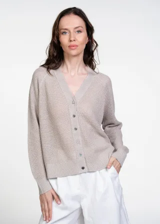 (THE MERCER) N.Y. - Cardigan linen - Gr. - 46