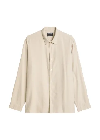 Marc OPolo Casual - Hemd shaped Dark Beige - Gr. - 3XL