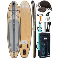 BEYOND MARINA Inflatable SUP-Board Aufblasbares Stehpaddelbrett, federleichtes Sup Board, Fusion Tech für Steifigkeit und Stabilität, Reisefreundlich