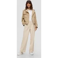 s.Oliver Chinos Hose Regular: Businesshose aus Baumwoll-Lyocell-Mix