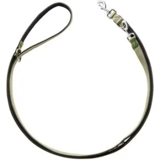 Hunter Verstellbare Führleine Neopren oliv 2,5 cm, 2 m
