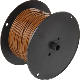 HERTH&BUSS Kabel, FLY, 1x 1,0mm², PVC braun - 51274207007