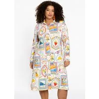 YOEK Blusentop Damen Bluse Große Größen