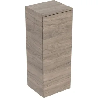 Geberit Renova Plan Mittelhochschrank mit einer Tür: 33x85x29.7cm, Nussbaum hickory, 504044JR1 504044JR1