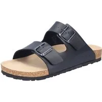 Rieker Pantolette Sommerschuh, Schlappen, Hausschuh, mit zwei Schnallenverschlüssen