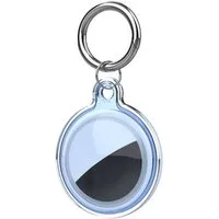COFI 1453 Schlüsselanhänger Schutzhülle kompatibel mit Apple AirTag Wasserdicht Blau
