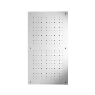 Herzbach Living Spa Decken-Regenbrause 11.690500.3.01 900x500mm, Regenstrahl, Edelstahl poliert