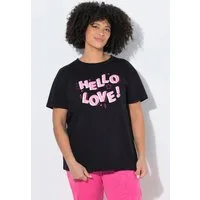 Angel of Style T-Shirt T-Shirt Boxy Fit Hey You Schriftzug