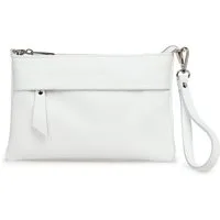Caspar Clutch Elegante Echtleder Clutch Damen Tasche - CLASSIC LINE - Modell No.845, leicht, elegant & unempfindlich - 100% Echtleder - Handmade in Italy