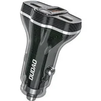 Dudao R78 KFZ-Adapter Kfz-Stecker (12V/24V) zu USB-A, USB-C, 78W Autoladegerät mit PD und QC, 2x USB-A & 1x USB-C