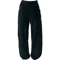 Guru-Shop Relaxhose Boho Samt Pluderhose, Wohlfühlhose, Yogahose -.. alternative Bekleidung