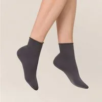 KUNERT Socken SENSUAL COTTON druckfreier Komfortbund mit Rollrand