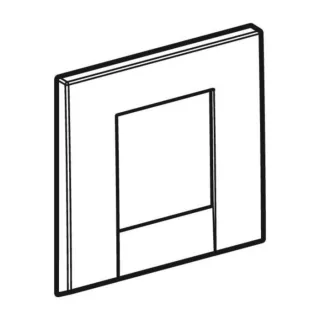 Geberit Abdeckpl. HyTronic UR Bolero für 241922111 UR- Steuerungen ab 2009, weiß-alpin
