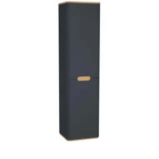Vitra Sento Hochschrank, mit Wäschekorb, Türanschlag rechts, Anthrazit Matt, 61374 61374