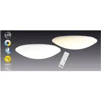 näve LED Deckenleuchte Sydney, Dimmfunktion, Memoryfunktion, Nachtlichtfunktion, LED wechselbar, warmweiß - kaltweiß, dimmbar, Nachtlichtfunktion,memory, Lichtfarbe wechselbar, d: 60cm