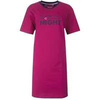 Irresistible Nachthemd Modisches Damen Schlafshirt mit kurzer Arm (1-tlg) Baumwolle