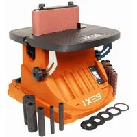 Scheppach Spindelschleifmaschine IXES IX-BSO600 Oszillierender Spindelschleifer Bandschleifer, max. 2000 U/min