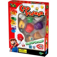 EPOCH Games Spiel Super Mario™ Cap Stacker, Familienspiel