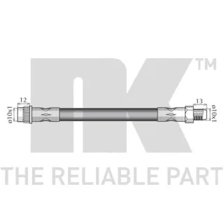 NK Bremsschlauch vorne Dacia Renault 853999