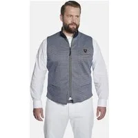 Charles Colby Sweatweste DUKE MADDOC mit Wappen-Badge