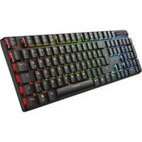 PureWriter W100, Gaming-Tastatur schwarz, Huano Silent