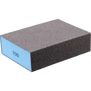 PFERD TOOLS Wasserfester Schleifschwamm 69x98x26 mm A100 vierseitig für universelle Anwendung - 44697651