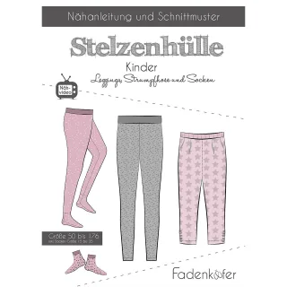 Fadenkäfer Schnitt "Stelzenhülle" für Kinder