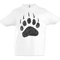 Urban Backwoods Print-Shirt Bear Paw Kinder T-Shirt Bär Kralle Tatze Pfote Jäger Jagd Hunter Hunt (1-tlg) Hunting Hillbilly Redneck Rednecks