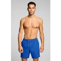 PUMA Badeshorts PUMA SWIM MEN MID SHORTS 1P High-Tech Reißverschluss an der Gesäßtasche, Seitentaschen