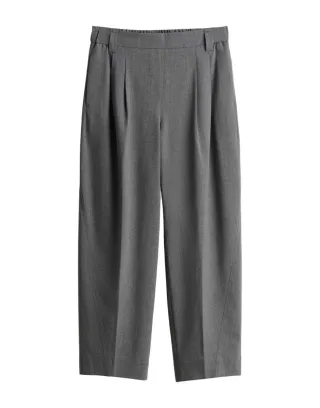 OPUS PANTS - Relaxed City Pants - Metty grau - Gr. - 34