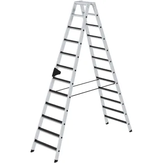 Munk Stufen-Stehleiter beidseitig begehbar mit clip-step R13 - 041645