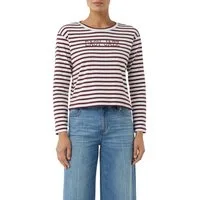 comma casual identity Sweatshirt taillenbedeckt
