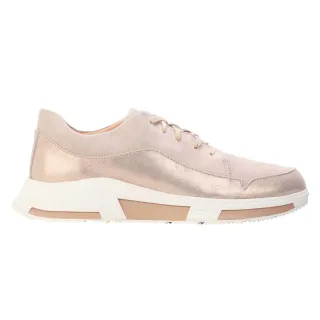 Fit Flop - "Freya" Sneaker für Damen, Wildleder (Beige)